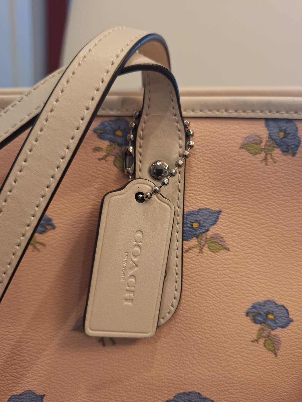 Coach City Bell Flower Tote NWT - Picture 3 of 6
